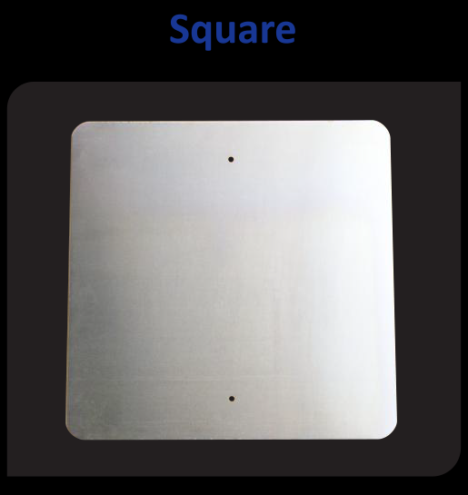 Aluminum Rectangular Sign Blanks Sheets