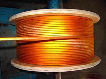 Fiberglass Covered Aluminum Wire